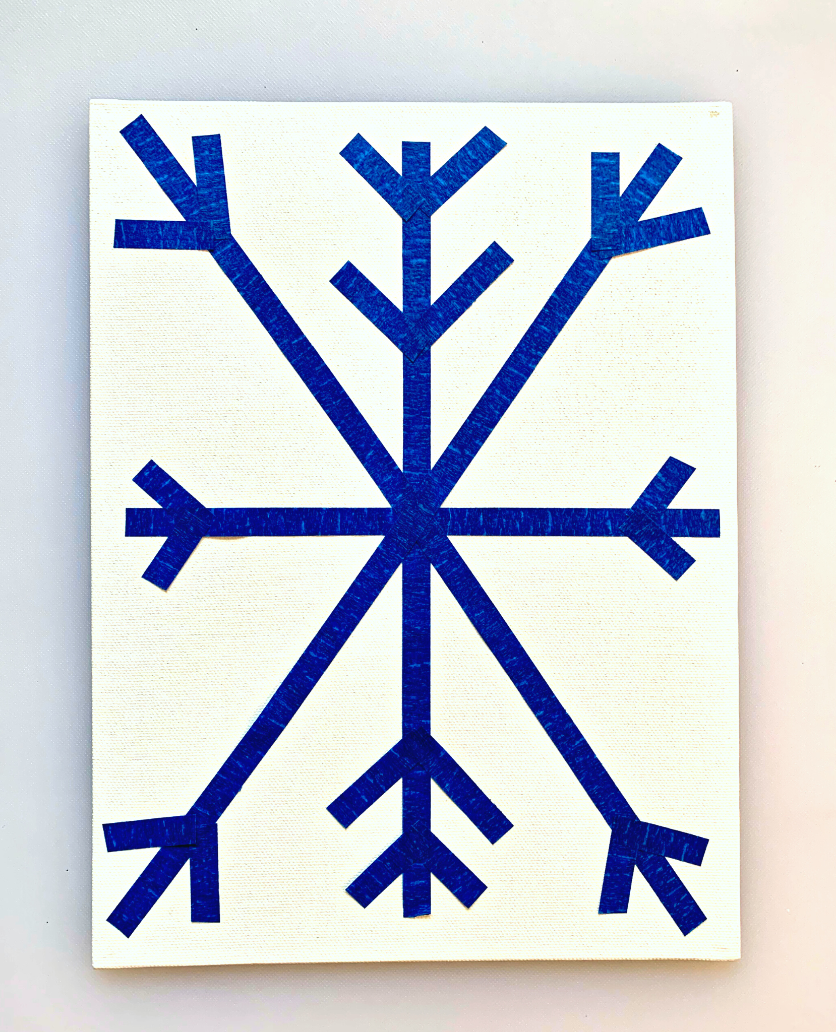 Snowflake & Tree Tape Resist - DIY - Playgarden Online
