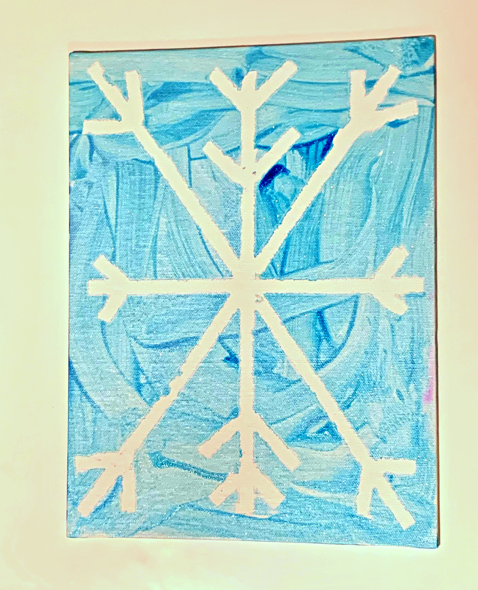 Snowflake & Tree Tape Resist - DIY - Playgarden Online